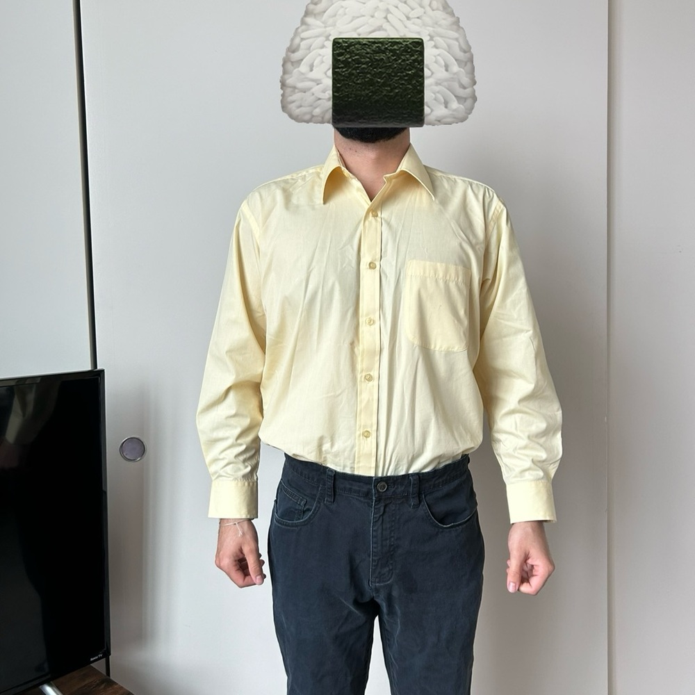 Yellow Button Down - image 4